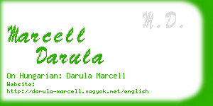 marcell darula business card